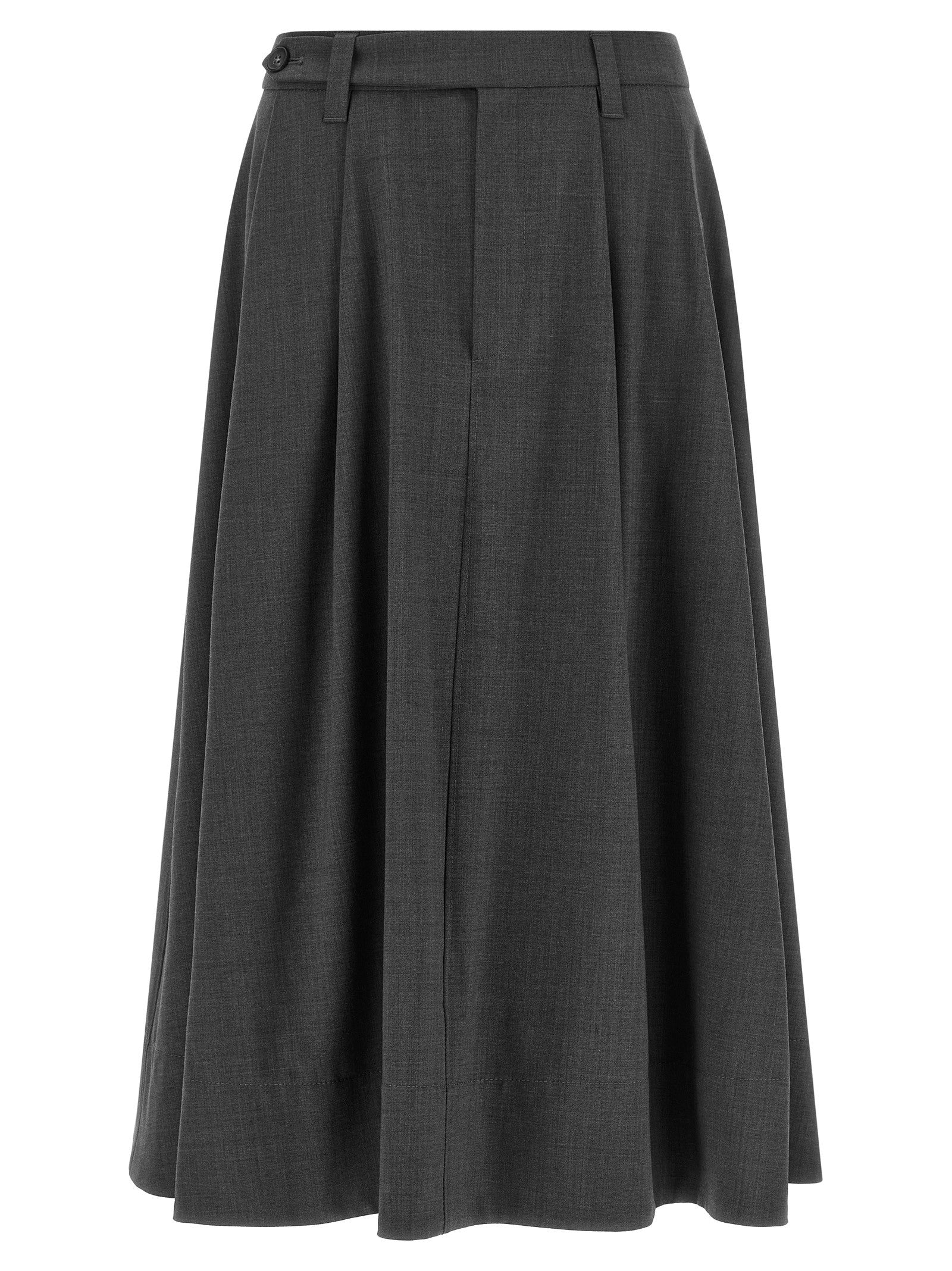 Brunello Cucinelli - nan - Grey - Skirt