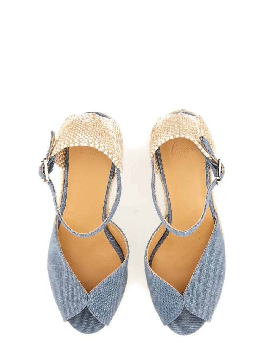 Castaner - Woman - Blue - Wedge