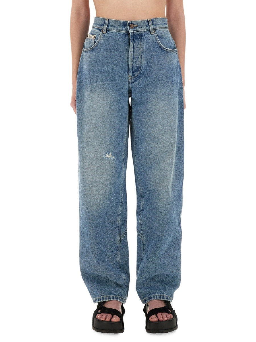 Moschino - Woman - Blue - Pants