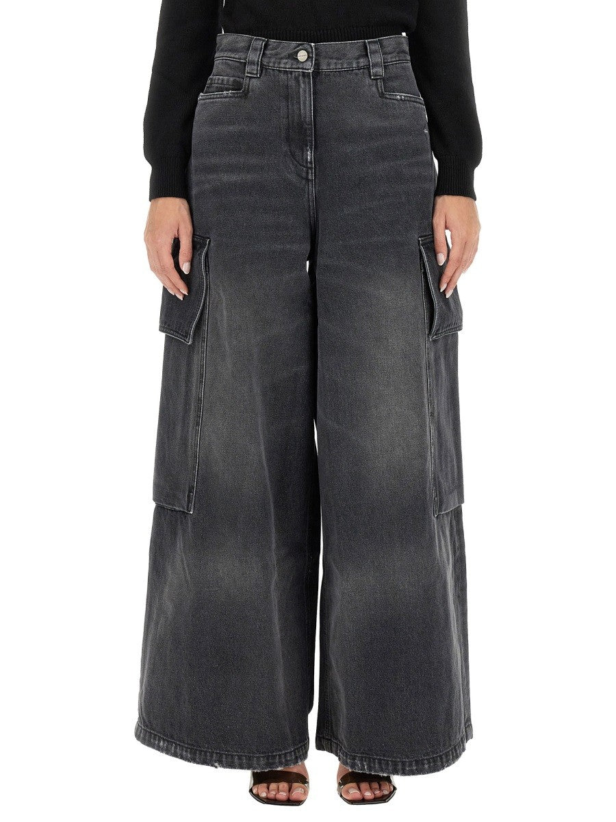 Palm Angels - Woman - Grey - Jeans