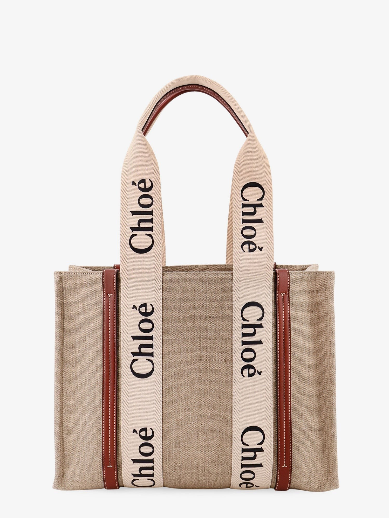 CHLOÉ - Woman - White - Brown 1 - Shoulder Bag