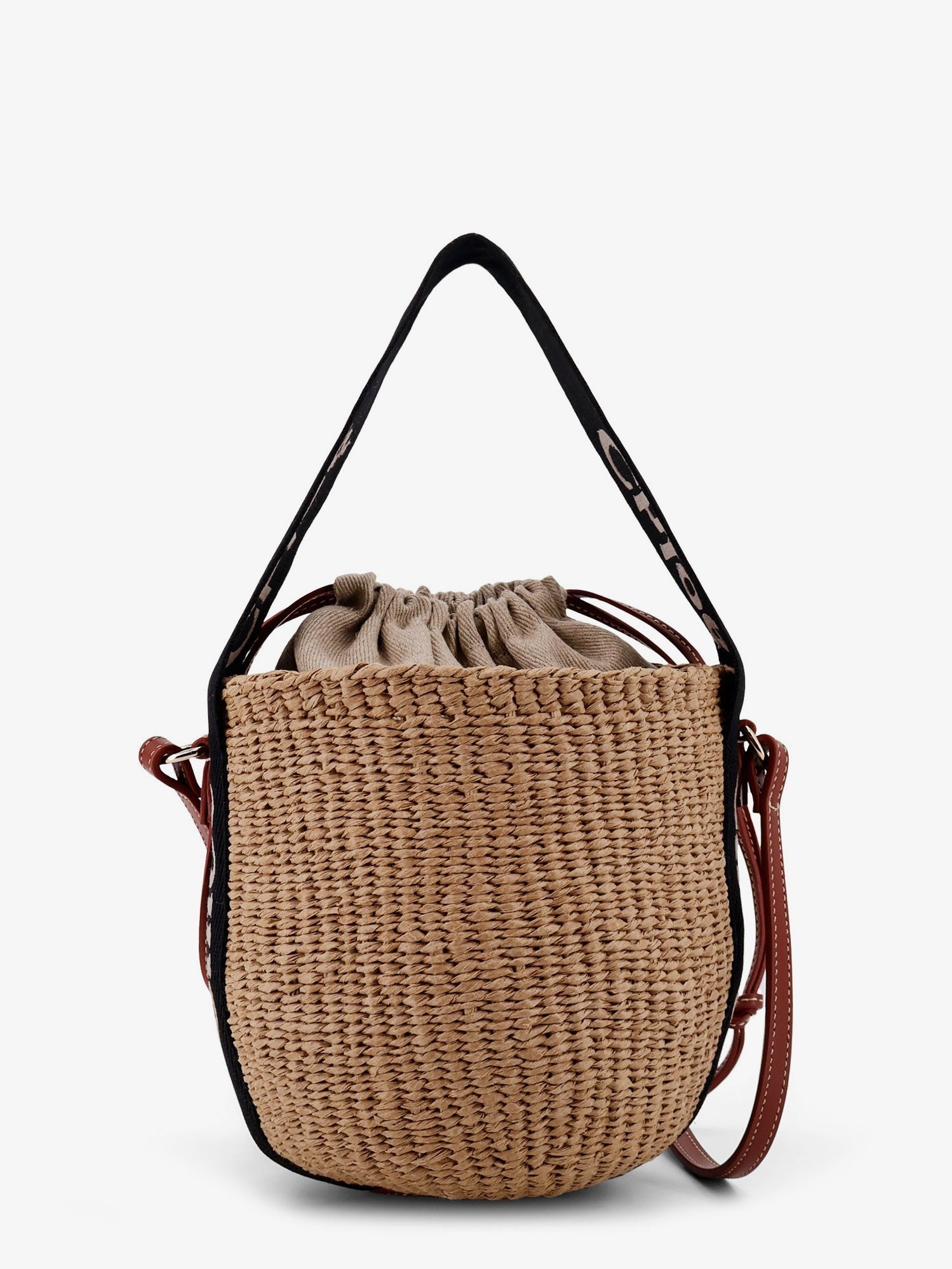 CHLOÉ - Woman - Black - Beige 1 - Bucket Bag
