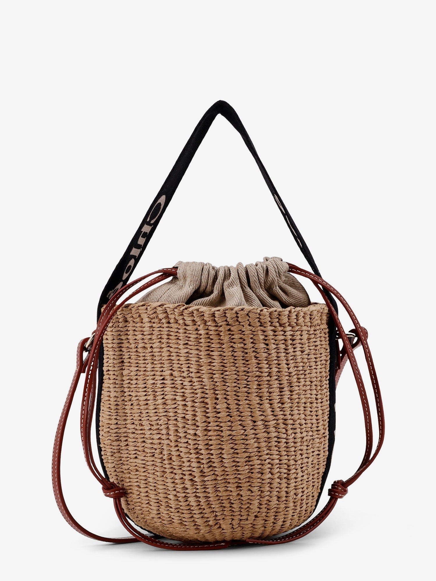 CHLOÉ - Woman - Black - Beige 1 - Bucket Bag