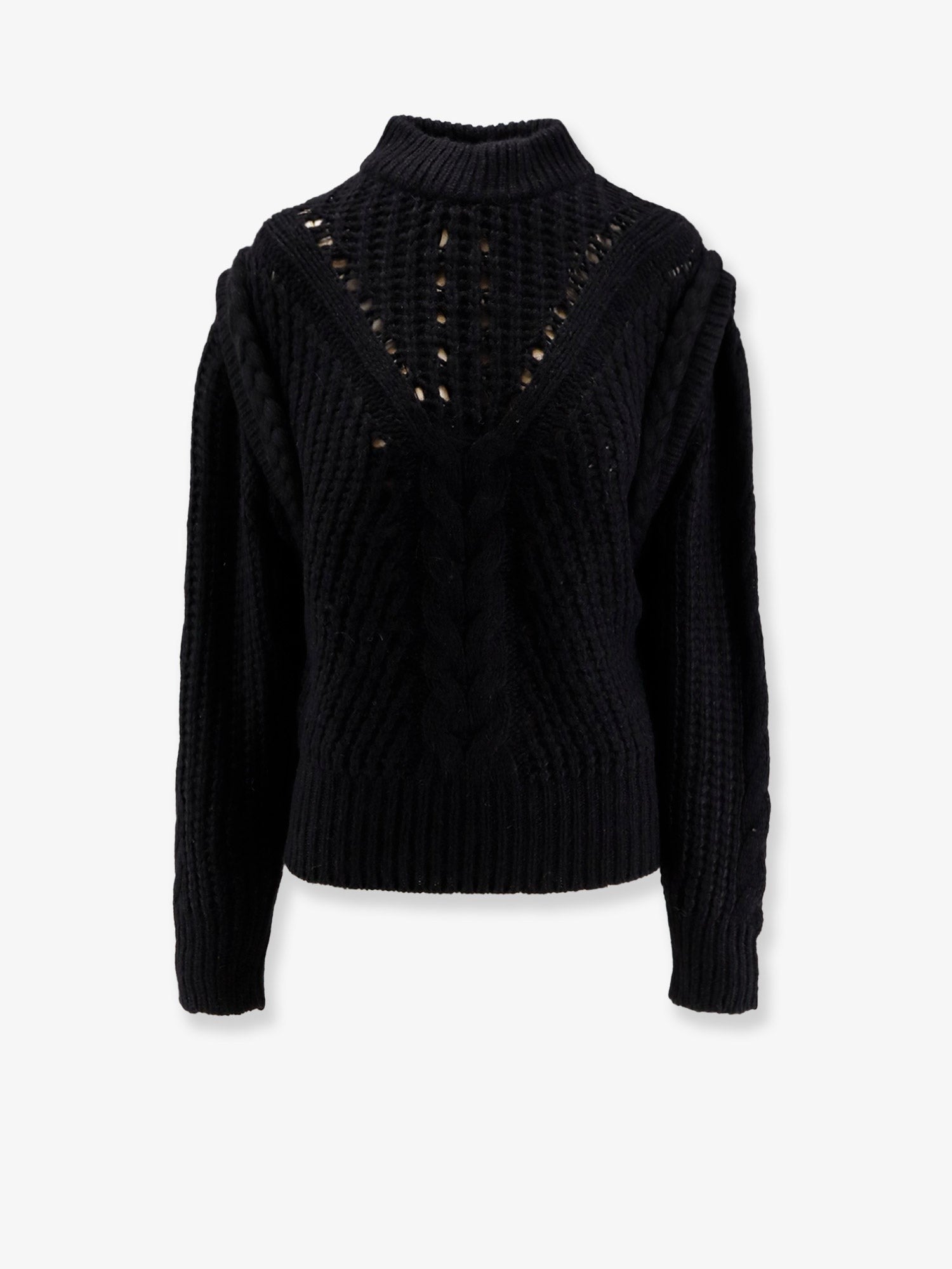 Boss - Woman - Black - Knit Sweater