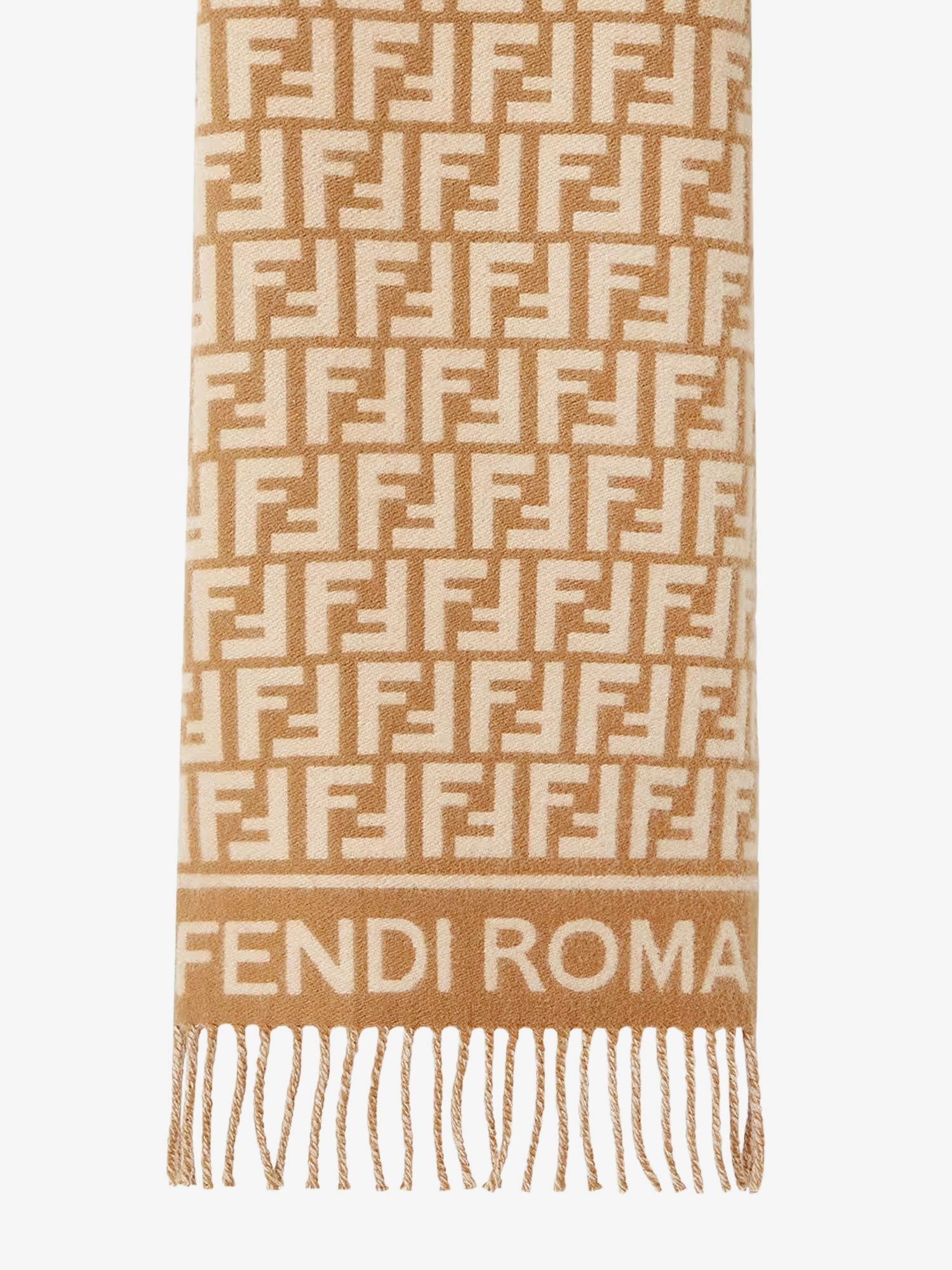 Fendi - Woman - Brown - Scarf
