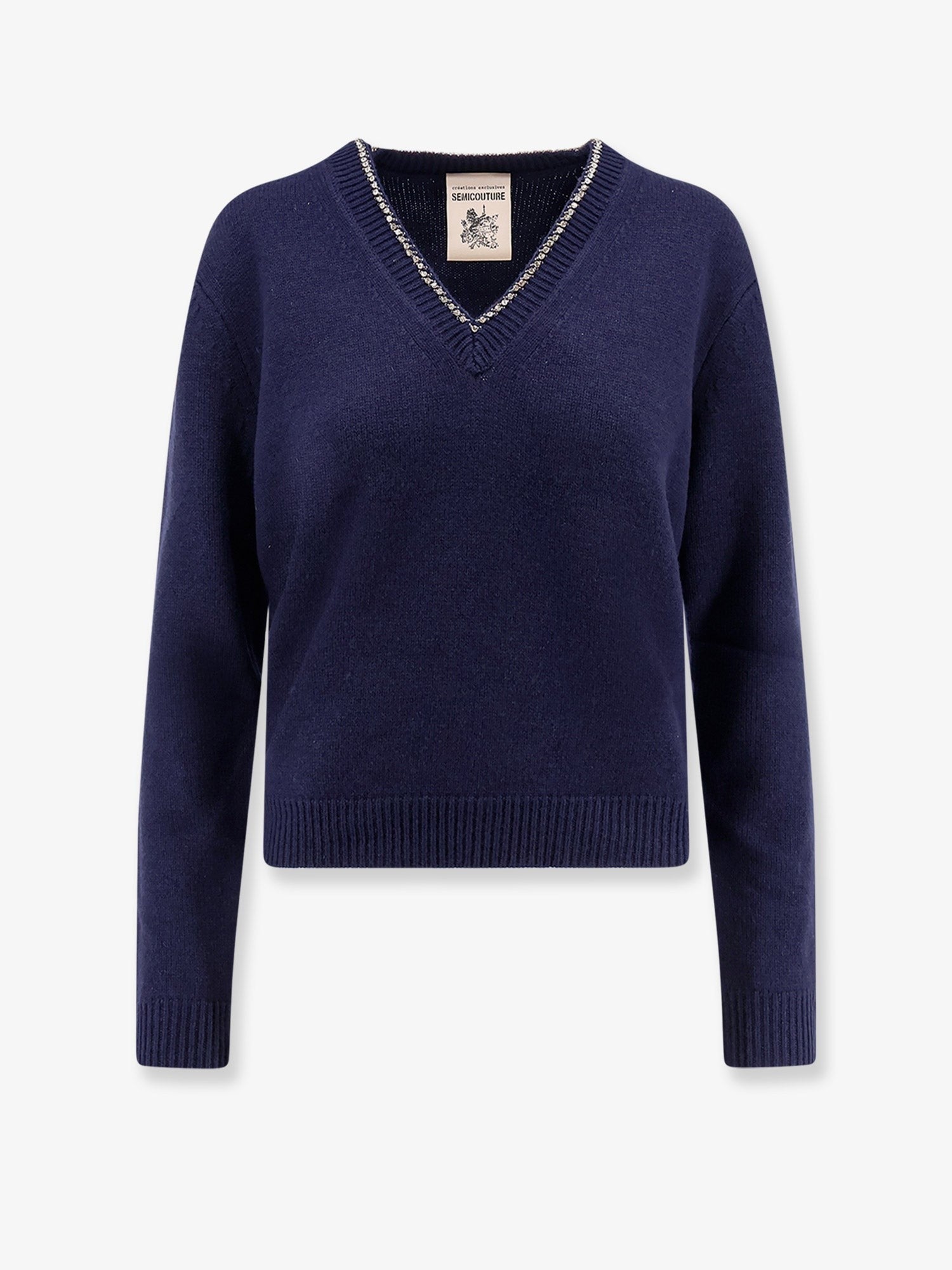 Semicouture - Woman - Black - Knit Sweater