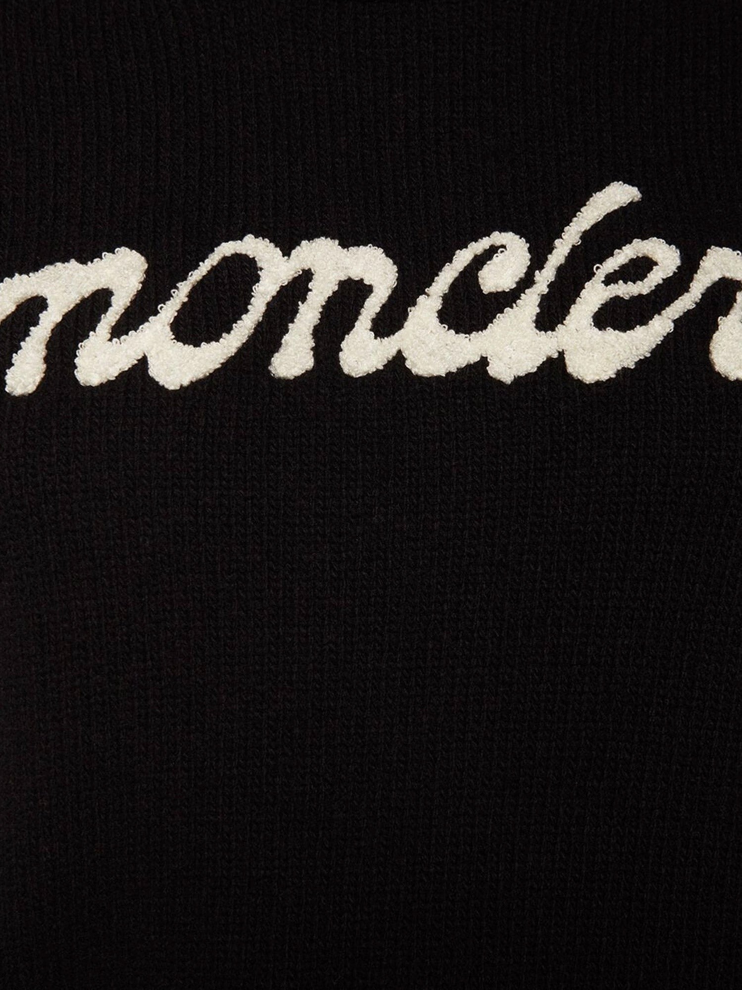 Moncler - Woman - Black - Knit Sweater