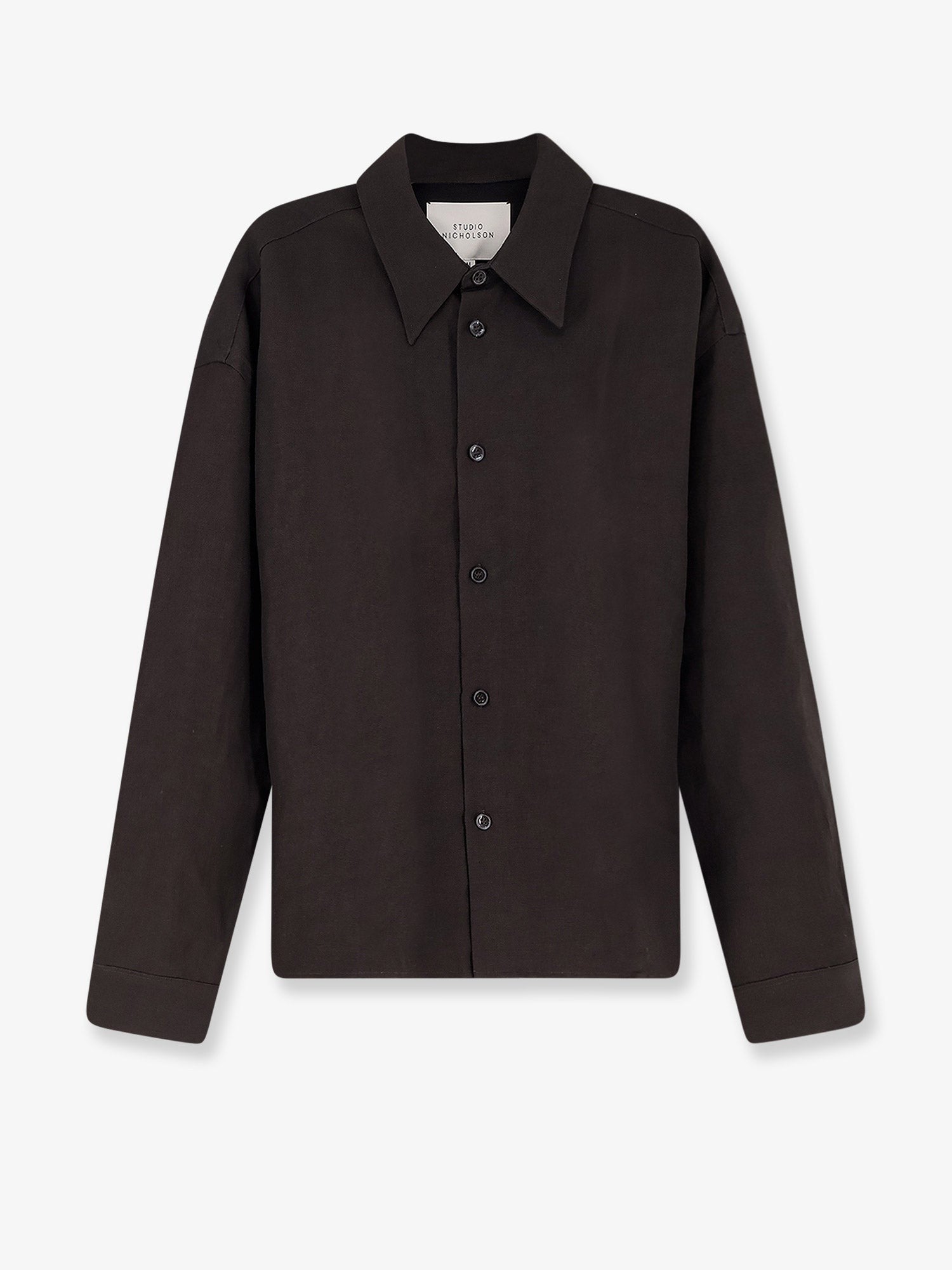 STUDIO NICHOLSON - Man - Brown - Shirt