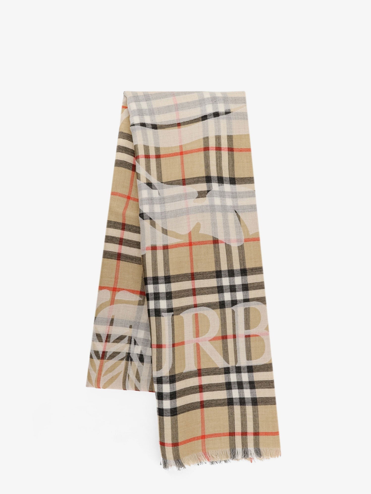 Burberry - Man - Beige - Scarf