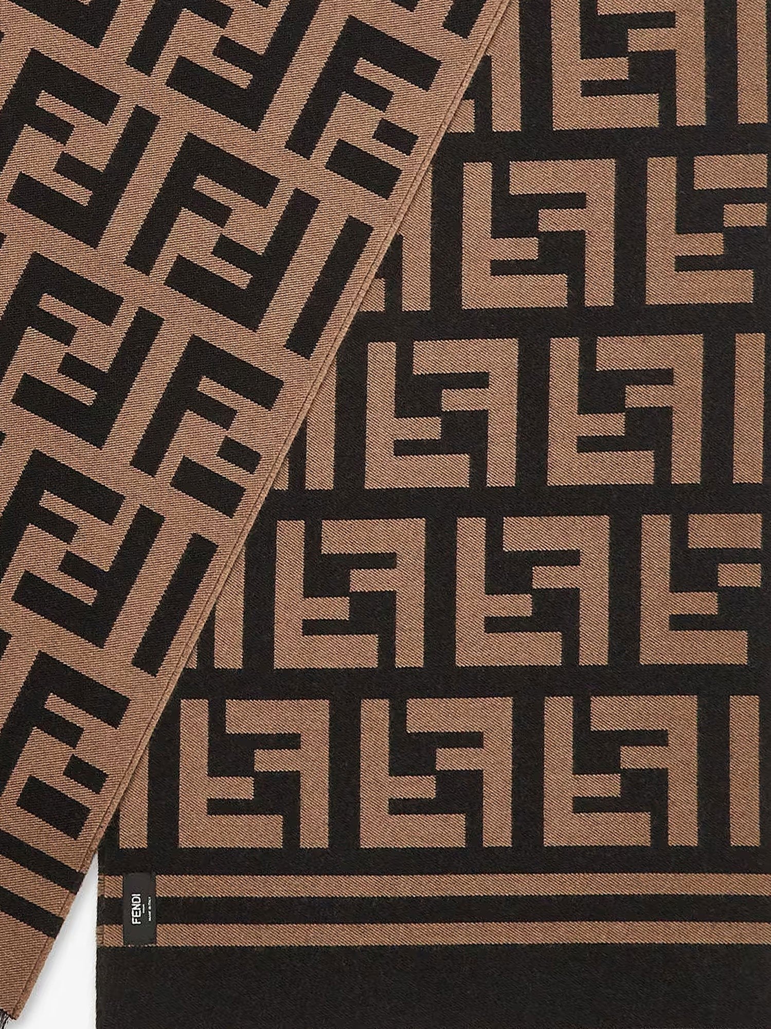 Fendi - Woman - Brown - Scarf