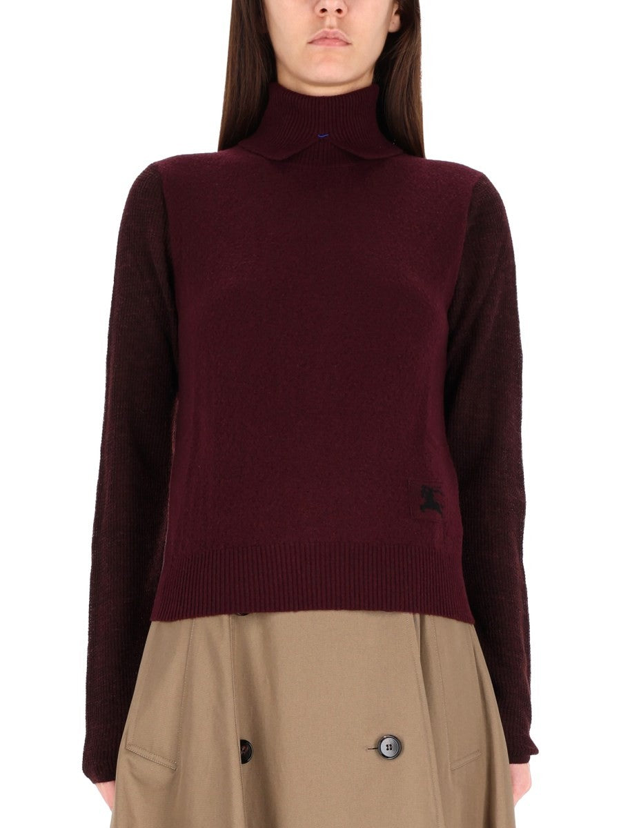 Burberry - Woman - Red - Sweater