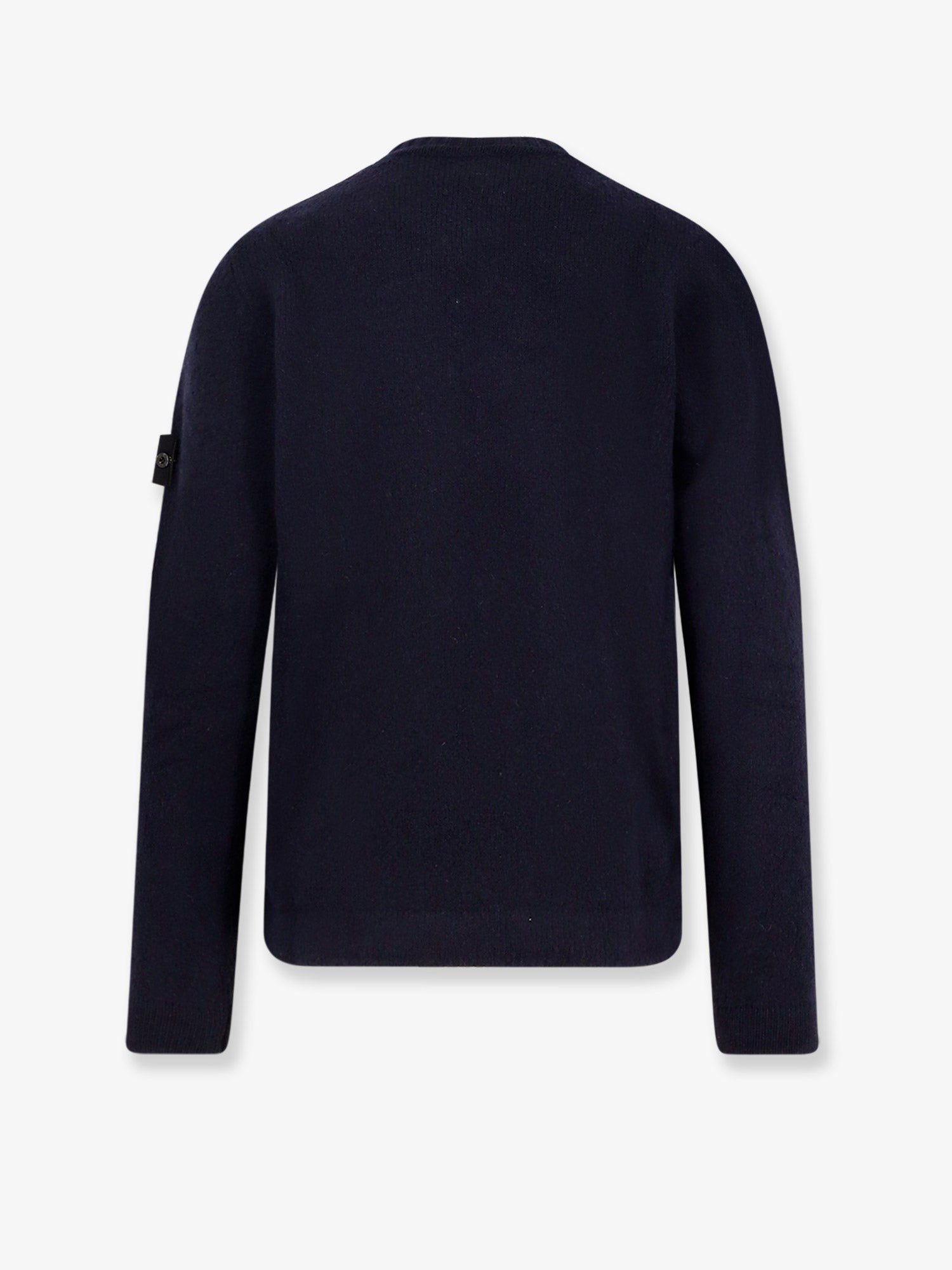 Stone Island - Man - Blue - Knit Sweater