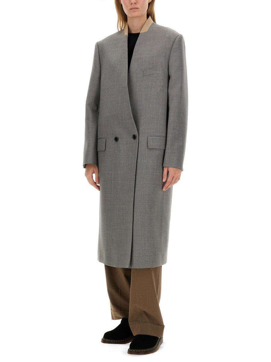Moschino - Woman - Grey - Coat