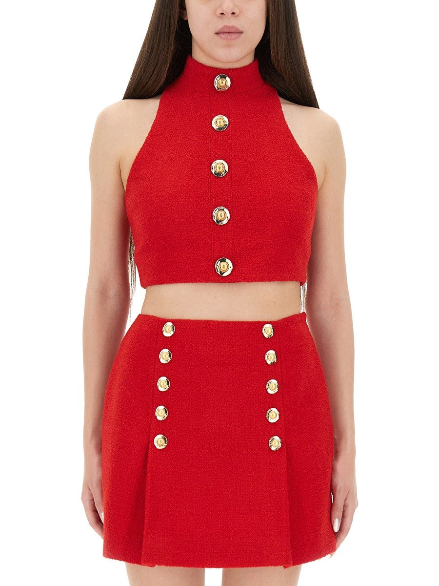 Balmain - Woman - Red - Top