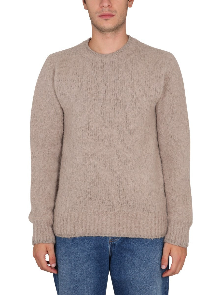 AMI PARIS - Man - Beige - Sweater