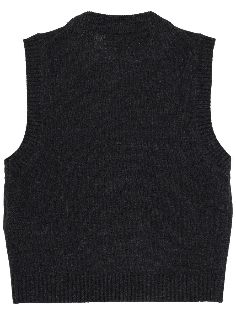 GANNI - Woman - Black - Vest