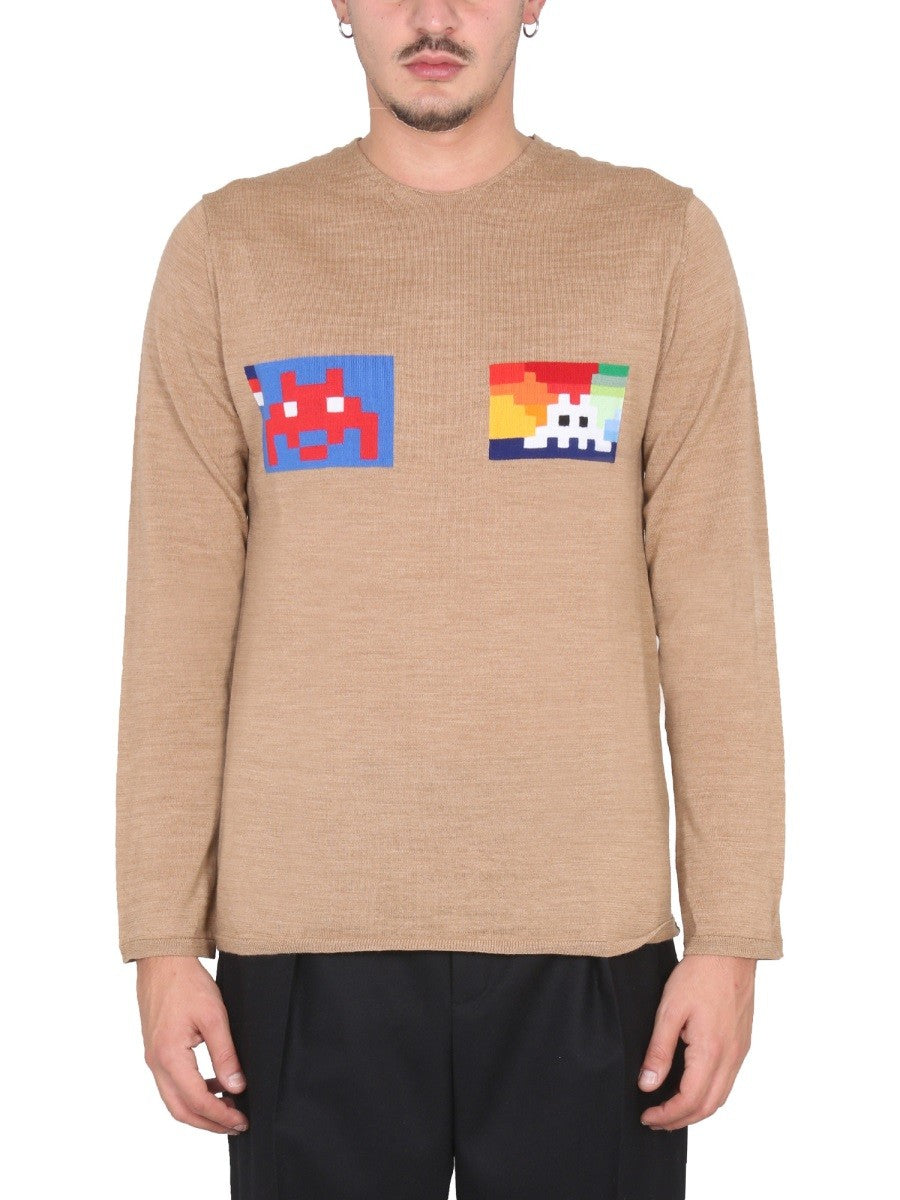 COMME DES GARCONS SHIRT - Man - Beige - Sweater