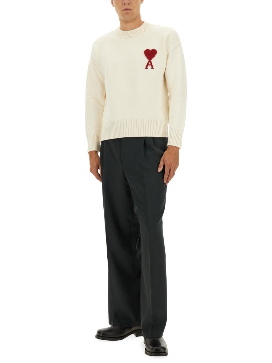 AMI PARIS - Man - Pink - Sweater