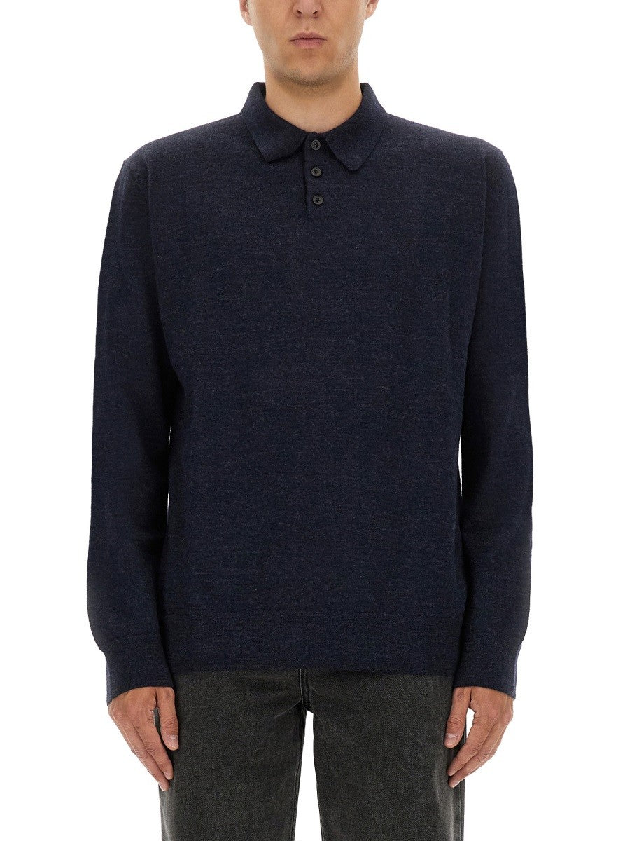 Maison Margiela - Man - Blue - Polo Shirt