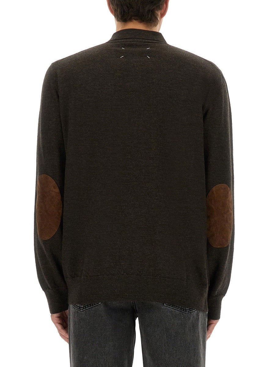 Maison Margiela - Man - Brown - Polo Shirt