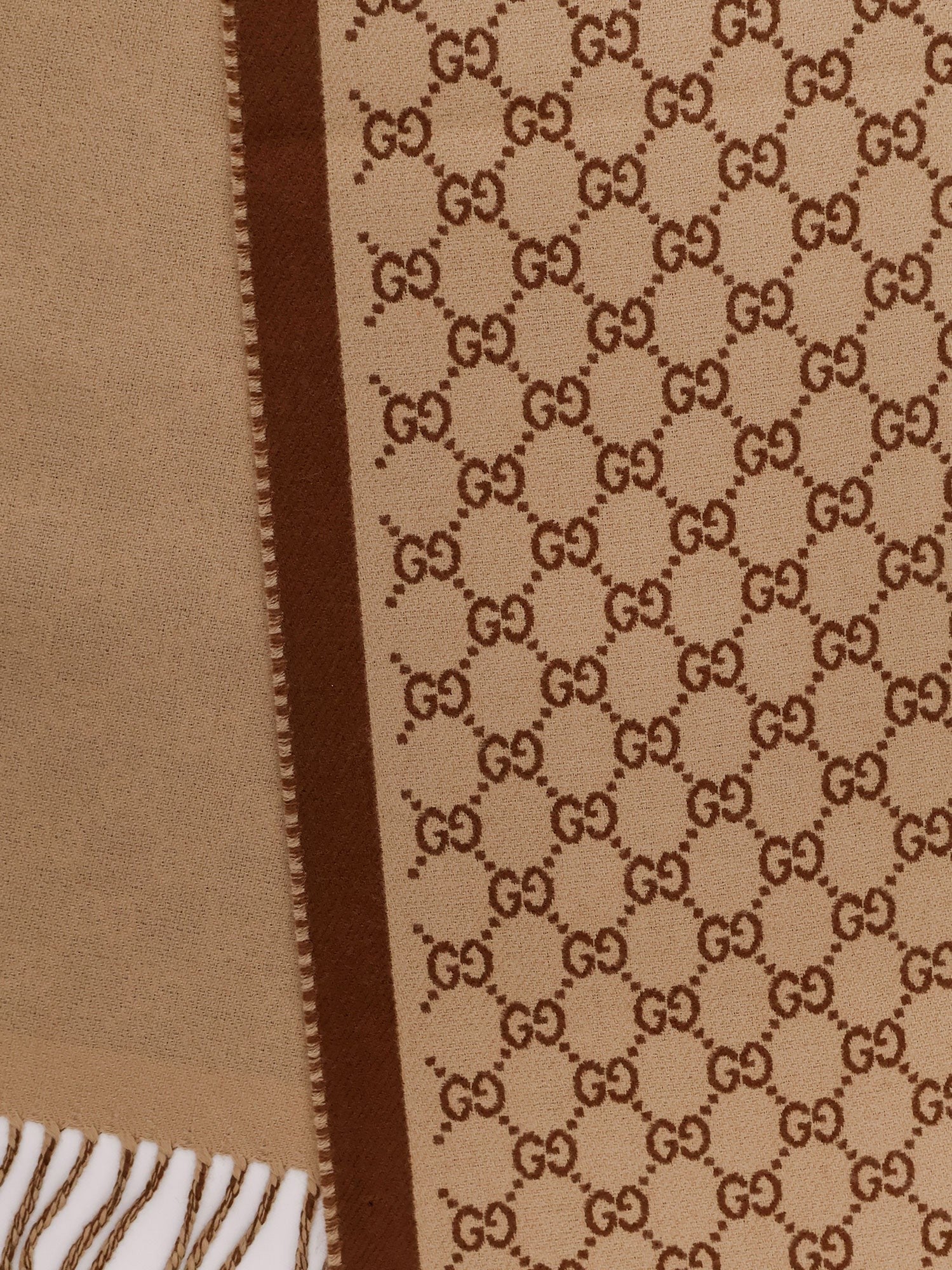 Gucci - Woman - Beige - Scarf