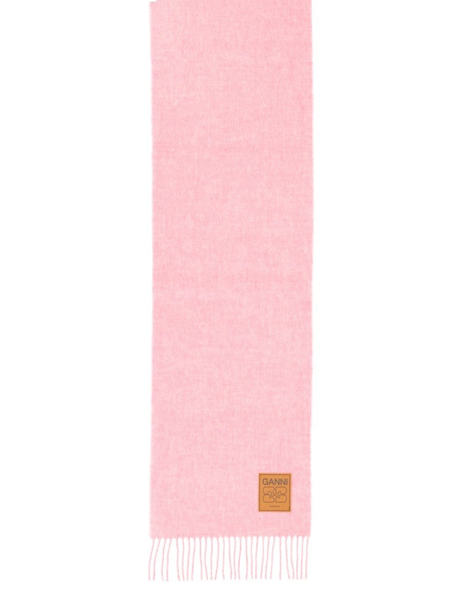 GANNI - Woman - Pink - Scarf
