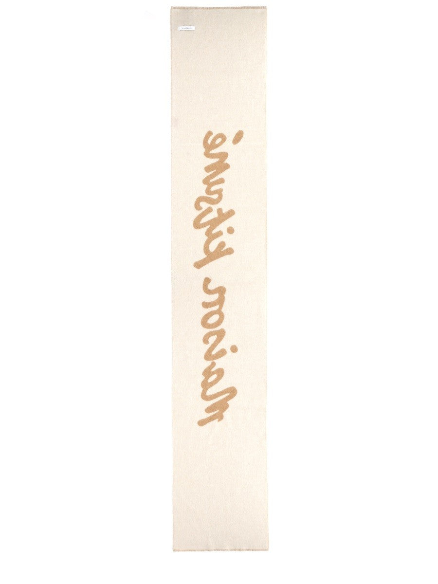 Maison Kitsune - Woman - Beige - Scarf