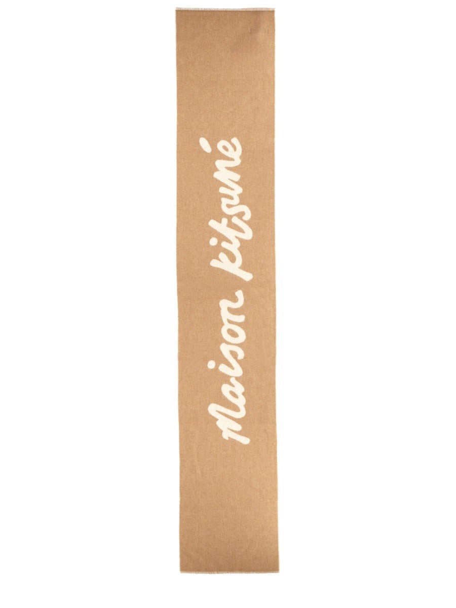 Maison Kitsune - Woman - Beige - Scarf