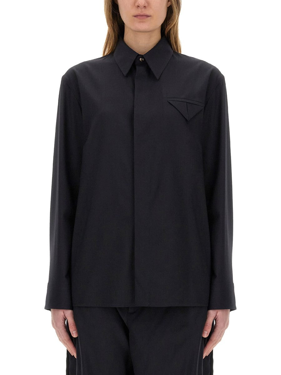 Bottega Veneta - Woman - Blue - Shirt