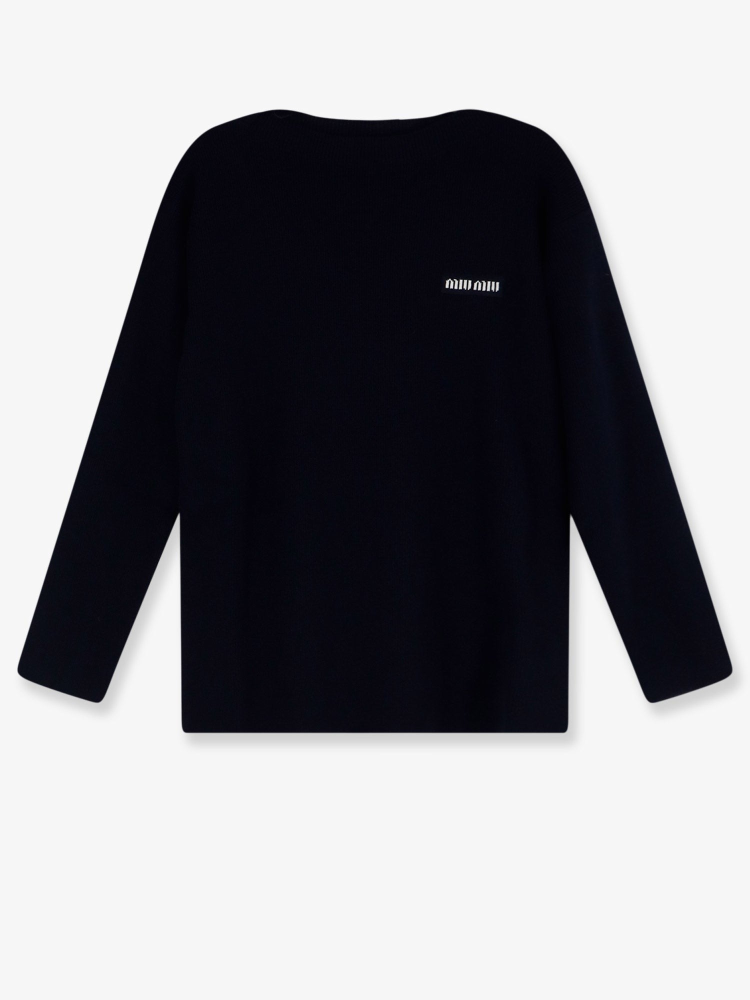 Miu Miu - Woman - Blue - Knit Sweater