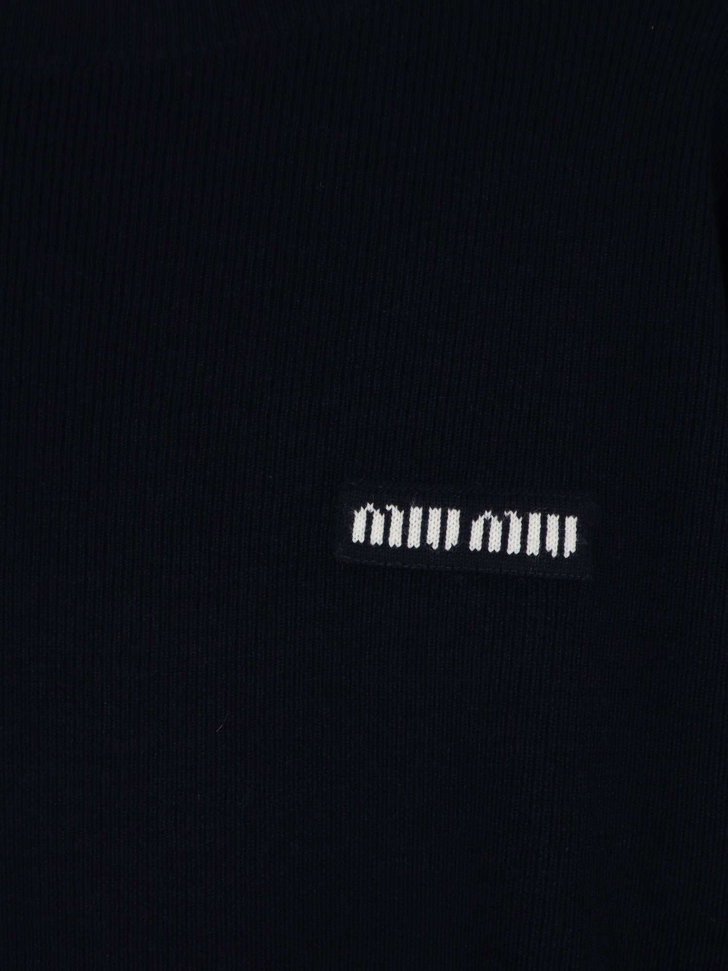 Miu Miu - Woman - Blue - Knit Sweater
