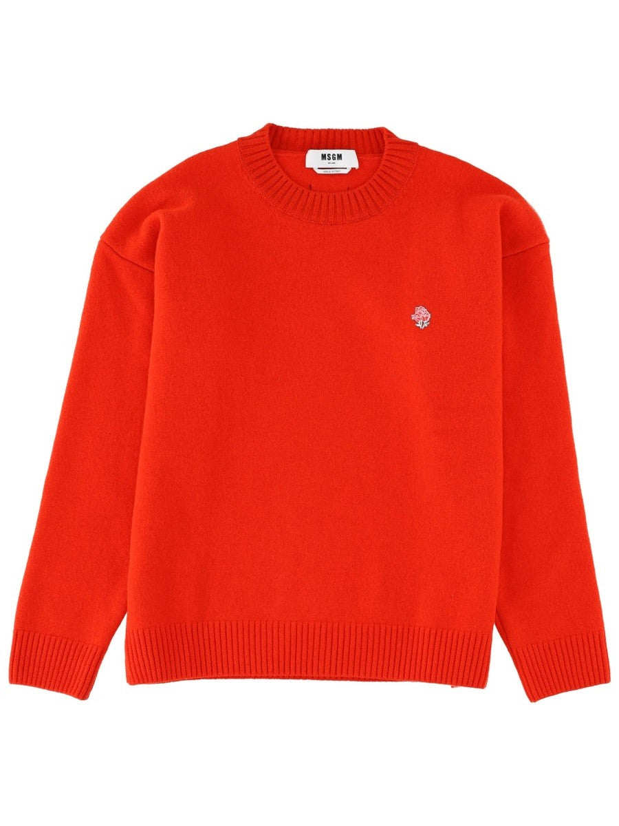 msgm - Man - Red - Sweater