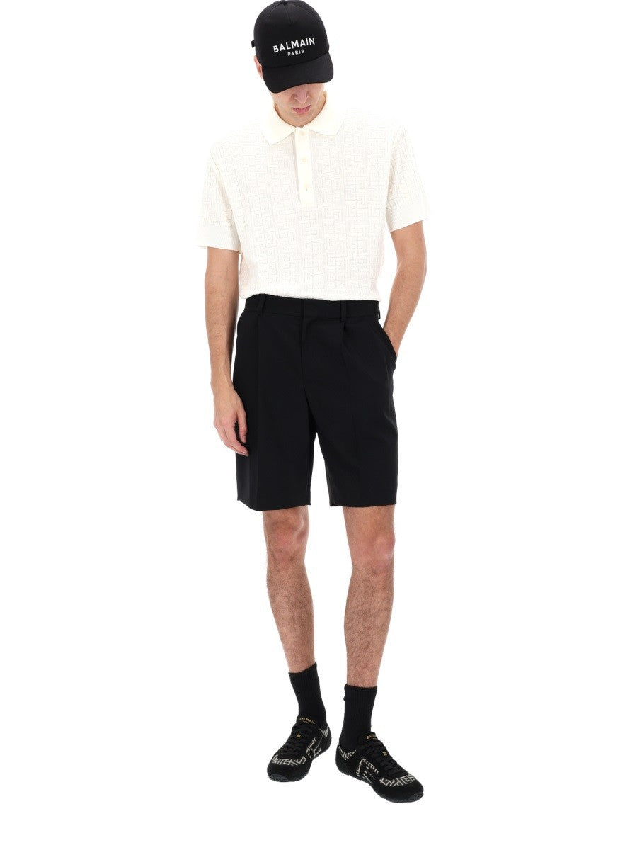 Balmain - Man - Black - Shorts
