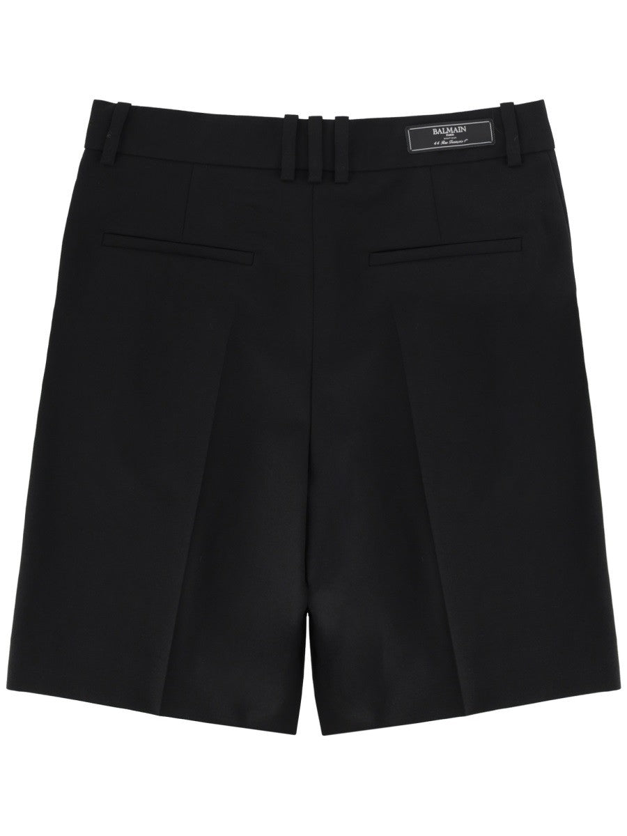 Balmain - Man - Black - Shorts