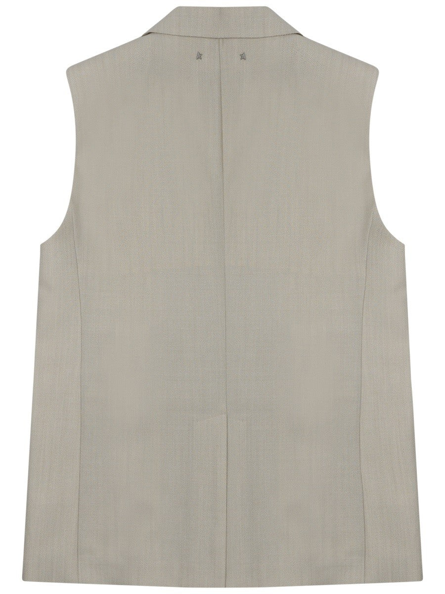 Golden Goose - Woman - Beige - Vest