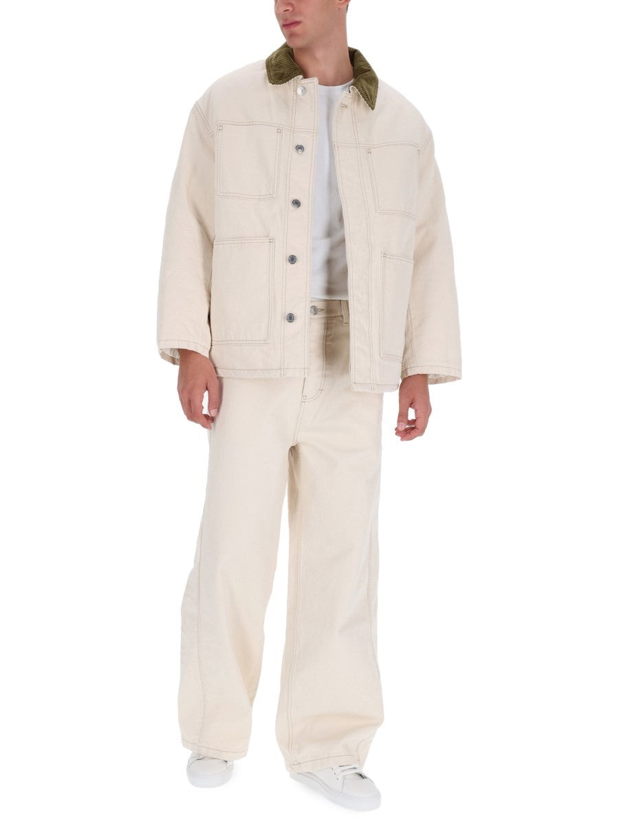 AMI PARIS - Man - Beige - Jacket