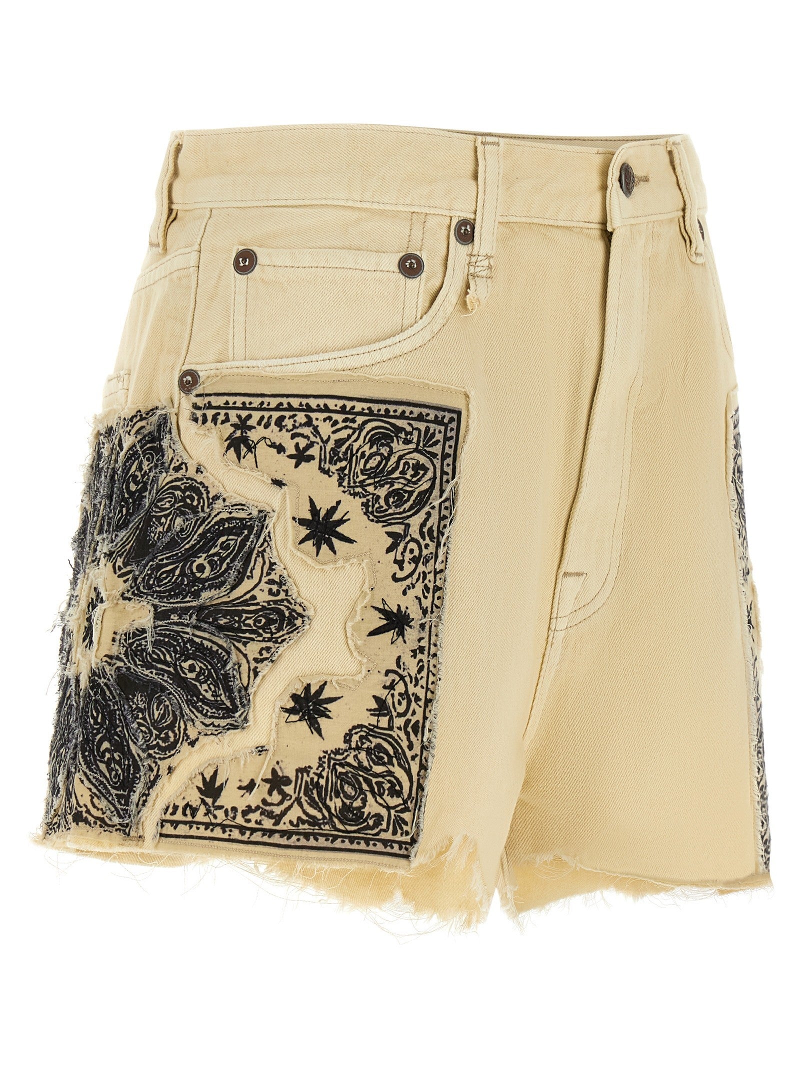 R13 - nan - Beige - Shorts
