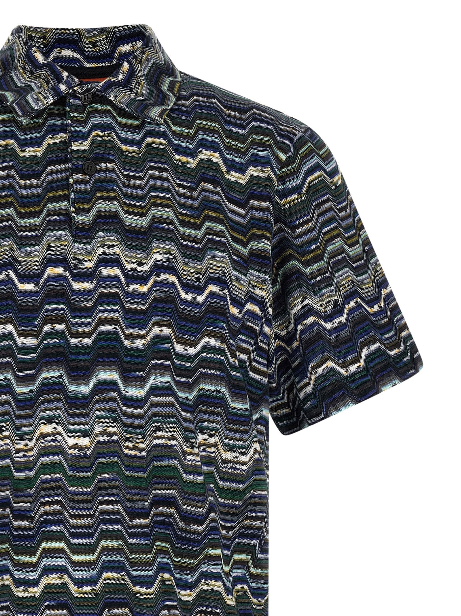 Missoni - nan - Blue - Polo Shirt