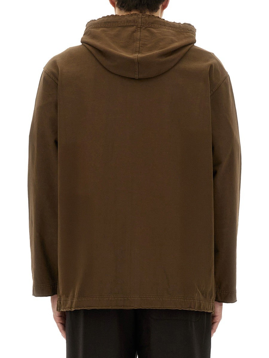 UMA WANG - Man - Brown - Sweatshirt